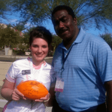 At the Infusionsoft NFL Party